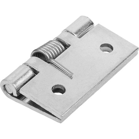 Kipp Spring Hinge Spring Closed A=50, B=50, Steel Galvanized K1173.50501